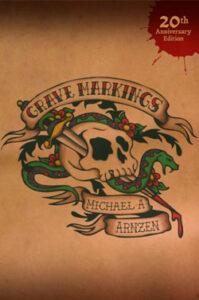 Grave Markings horror novel cover art