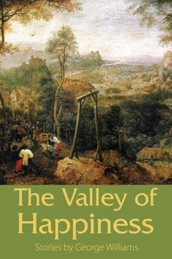 Valley of Happiness literary speculative fiction collection cover art