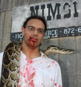 John Edward Lawson SJW author killing gnere fiction with a snake