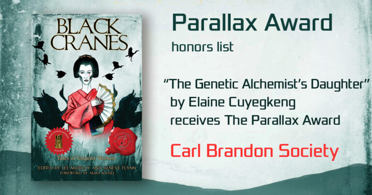 Black Cranes on Parallax Honor List