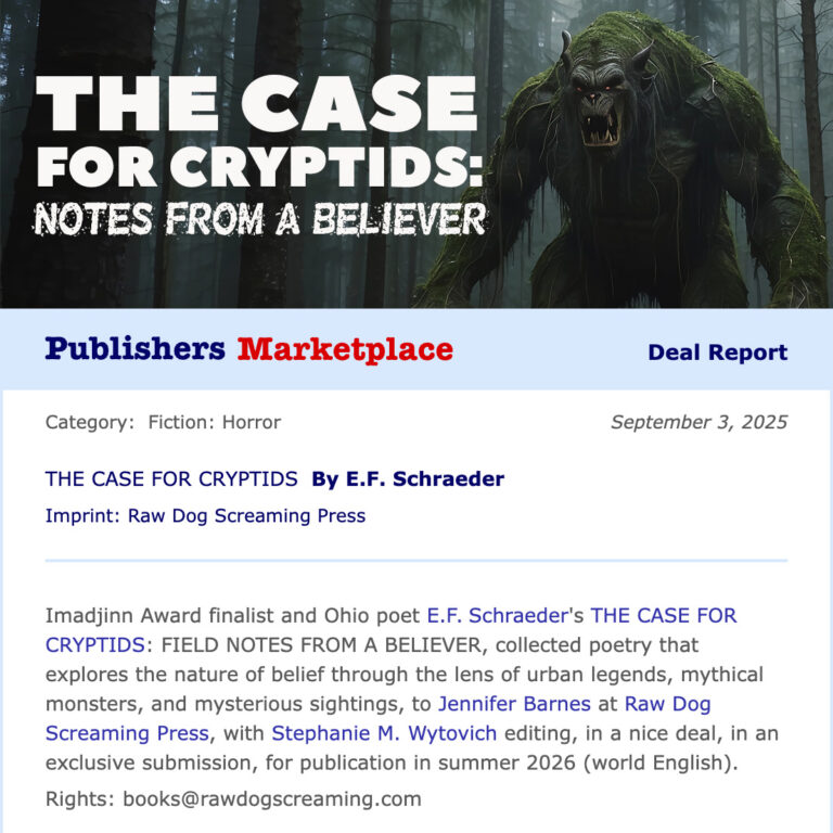 Book Deal: The Case for Cryptids